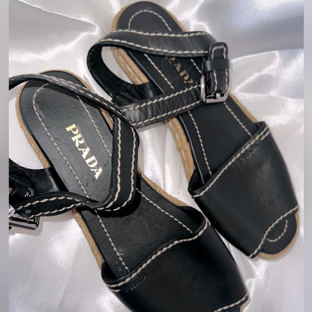 Prada espadrille sandals